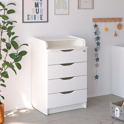 Комод Сириус Атон Wood 604 белый премиум 4