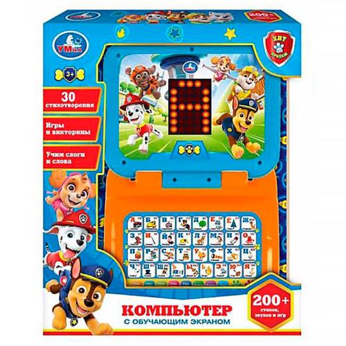 Компьютер с обучающим экраном 200 песен стихов и звуков Умка HT1176-R5 фото 4