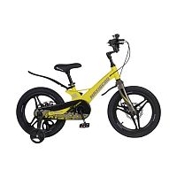 Велосипед детский Maxiscoo Space Deluxe 16 MSC-S1641D жёлтый матовый