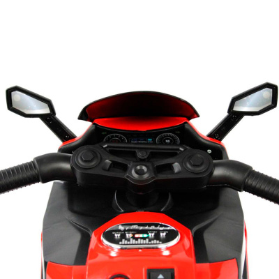 Детский электротрицикл RiverToys K002PX красный