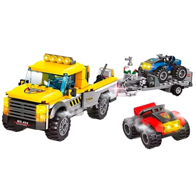 Конструктор Сити Городской сервисный центр 344 детали LXA404 1