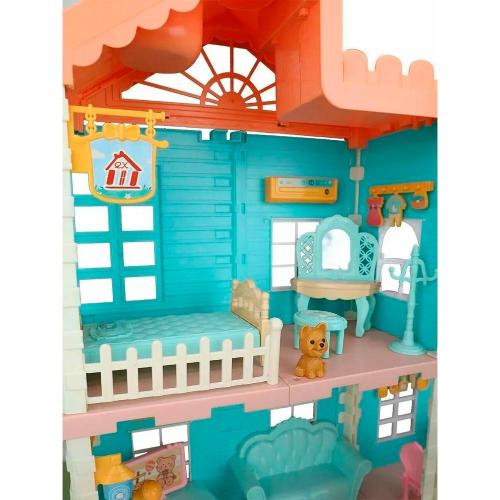 Дом для кукол Princess House c мебелью Наша игрушка 668-9 фото 4