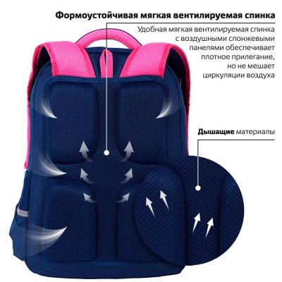 Рюкзак Dream team Complete с пеналом в комплекте Юнландия 271413