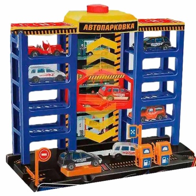 Автопарковка 5 этажей 3 машины Технодрайв 1012I173-R 1