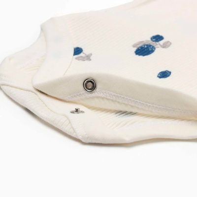 Боди с длинным рукавом Blueberry Крошка Я 9834312 молочное 2