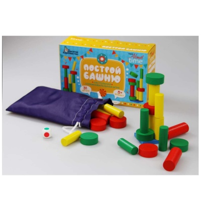 Игра настольная Построй башню Десятое Королевство 04328