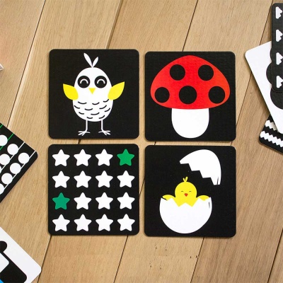 Развивающие контрастные карточки 0+ Ranok 13152049Р