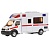 Металлическая модель Скорая помощь Технопарк 1022S-R