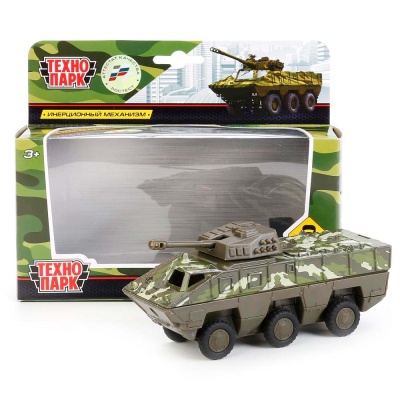 Металлическая инерционная модель БТР Тайфун Технопарк SB-17-39-A(GN)-WB