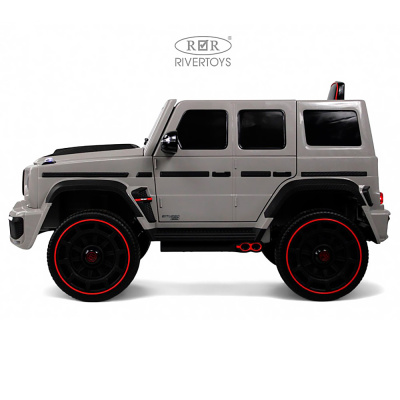 Детский электромобиль River Toys Z999ZZ серый 10