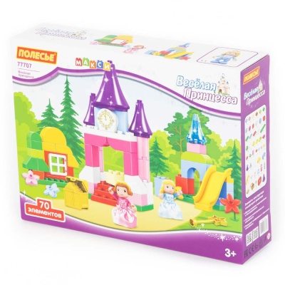 Конструктор Макси Весёлая принцесса Полесье 77707