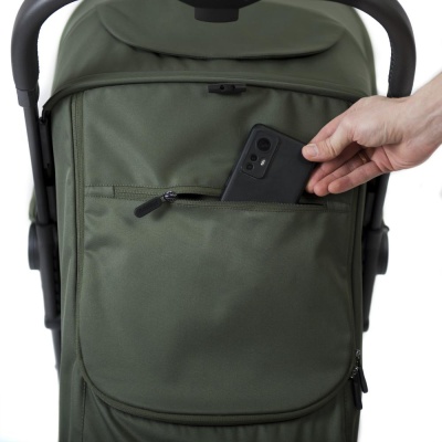 Прогулочная коляска Peppy Aero Oliva green 05