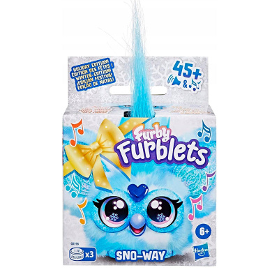 Интерактивная мягкая игрушка Furby Furblets Голубой снег Фиби Hasbro G0398 3