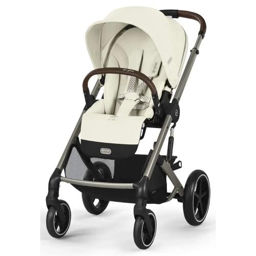 Коляска детская 3 в 1 Cybex Balios S Lux TPE Seashell Beige фото 3