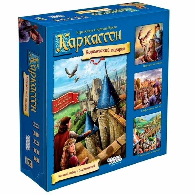 Настольная игра Каркассон Королевский подарок Hobby World 915171