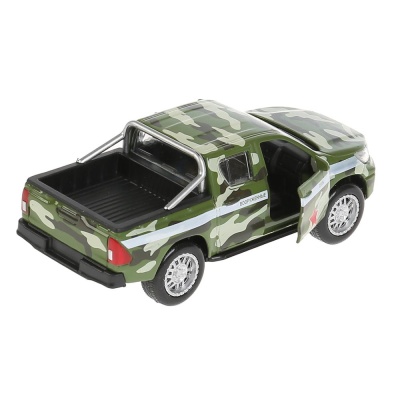 Машина Toyota Hilux камуфляж Технопарк HILUX-12SLMIL-GN 2