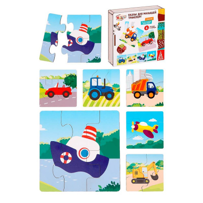Пазлы для малышей Транспорт Mapacha 962030 2