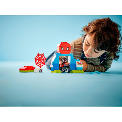 Конструктор Lego Duplo 10424 Приключение Спина на мотоцикле 04