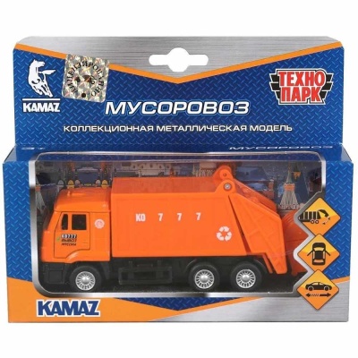 Машинка Камаз Мусоровоз Технопарк SB-16-25-1-WB 5