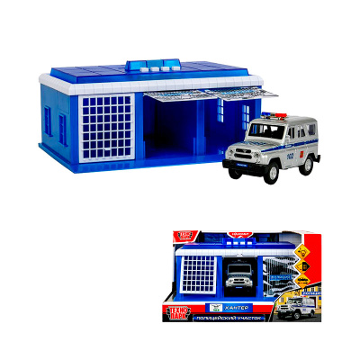 Игровой набор игрушка пластик свет-звук ПОСТ ГАИ 22 см Технопарк GARAGE-22SL1XCAR-POL-WOD 4