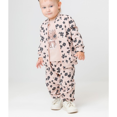 Брюки для девочки бежевый Crockid 400865 1305 Н085 к611 3