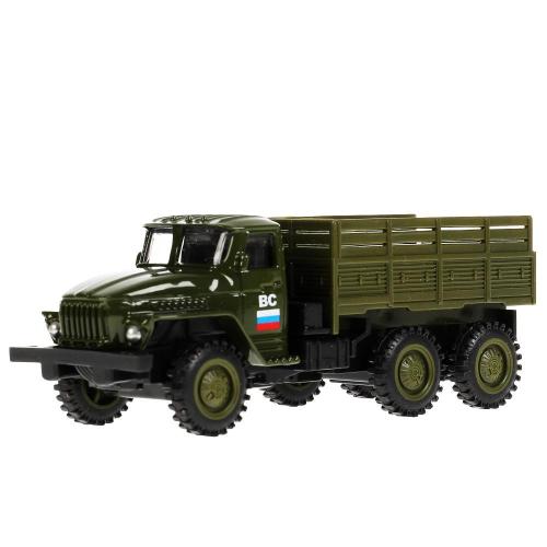 Металлическая машинка Урал 4320 Технопарк 2004C052-R фото 2