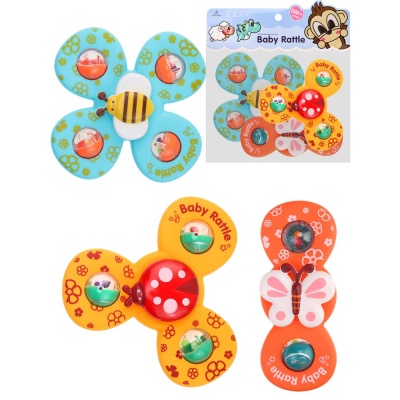 Погремушка-спиннер на присоске Рыжий кот Y23466007