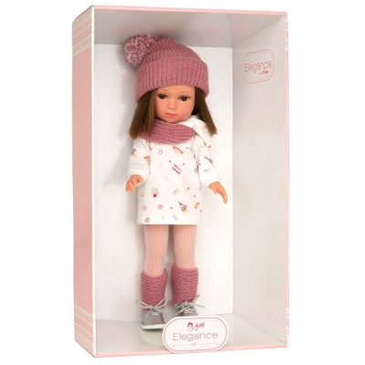 Кукла Сarlota Elegance 36 см в светлом платье Arias Т22098