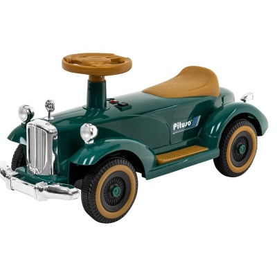 Электромобиль Pituso Ретро 2700003-4P-Green зелёный 03