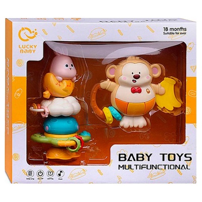Набор развивающих игрушек Игривые животные 2 штуки LDJ235-4