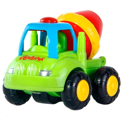 Машинка Бетономешалка Музыкальные машинки Азбукварик 1