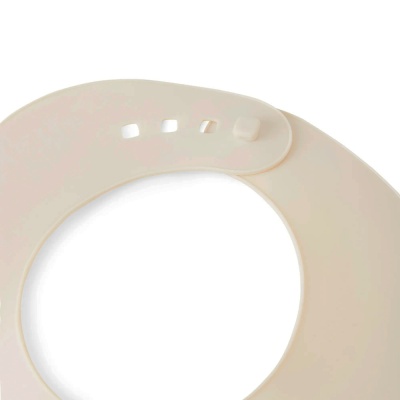 Нагрудный фартук силиконовый Happy Baby 16006 milky 2