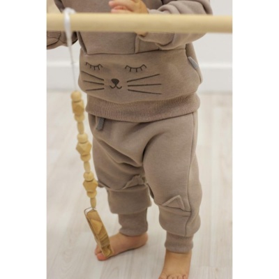 Комплект Котик GulSara 73.291Ф серо-бежевый 04