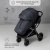Коляска 2 в 1 Amarobaby Motus серый