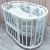 Кроватка детская 11 в 1 с поперечным маятником Incanto Stella KR-0175