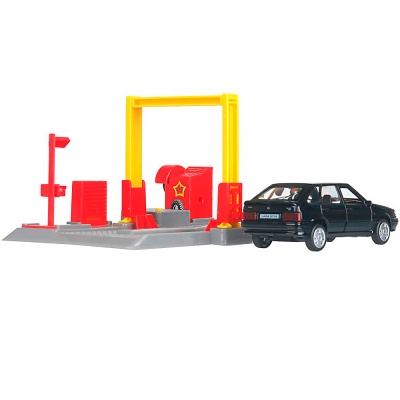 Игровой набор Автосервис 21 см свет-звук Технопарк SERVICE-17PL-2114-NW 2