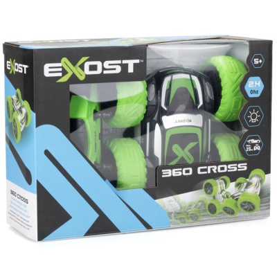 Машинка на радиоуправлении Exost 360 Кросс 3 Зеленая Silverlit 20257-1-23
