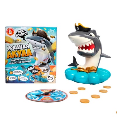 Настольная игра Жадная акула Десятое королевство 70032