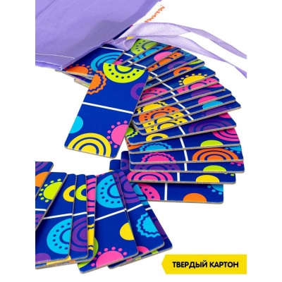 Настольная игра Домино Калейдоскоп Bondibon ВВ3909