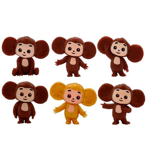 Фигурка тянучка Чебурашка 7 см Funky Toys CHE240