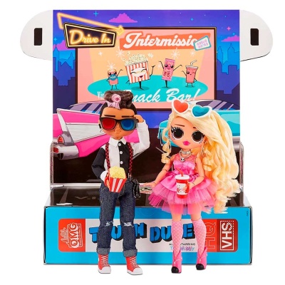 Игровой набор LOL Surprise OMG Movie Magic Tough Dude and Pink Chick MGA 576501EUC