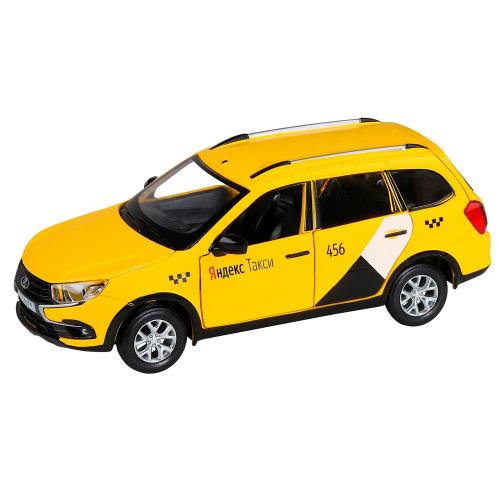 Машинка коллекционная Lada Granta Cross Яндекс Такси Автопанорама JB1251347