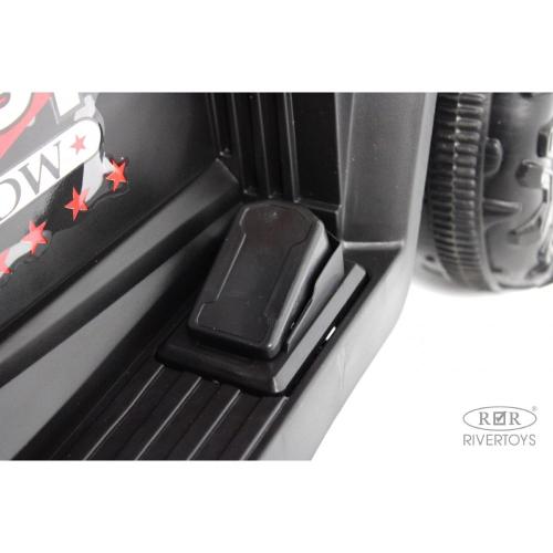 Детский электромобиль RiverToys G003GG белый фото 11