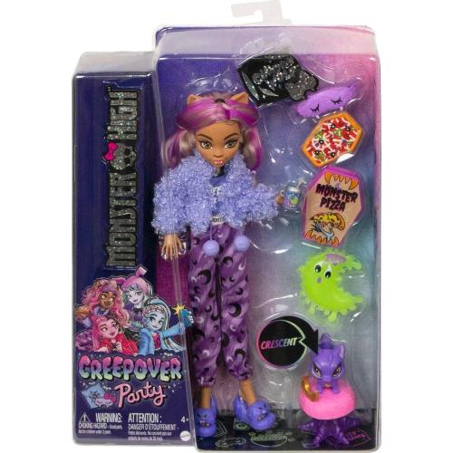 Кукла Monster High Клодин Вульф Пижамная вечеринка Mattel HKY67 фото 5