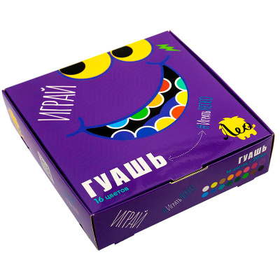 Краска гуашь Играй Leo LPG-0116 3