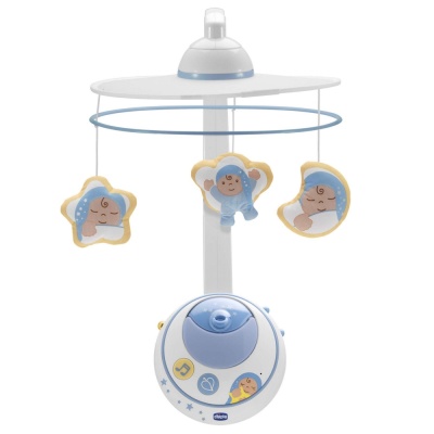 Подвеска мобиль для кровати Волшебные звезды голубая Chicco 00000000629