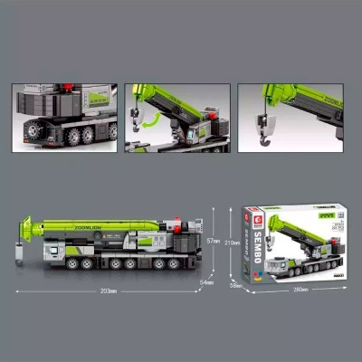 Конструктор Кран Стрела 228 деталей 705101 3