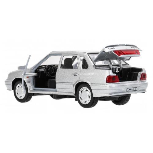 Машинка металлическая Lada-2115 Samara Технопарк 2115-12-SRGY фото 4