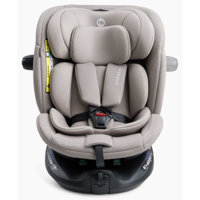 Автокресло Happy Baby Kidster beige grey 02
