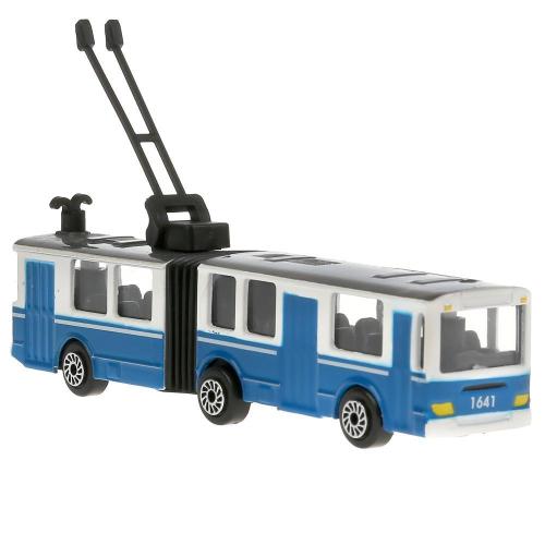 Металлическая модель Троллейбус Технопарк SB-15-34-T фото 3